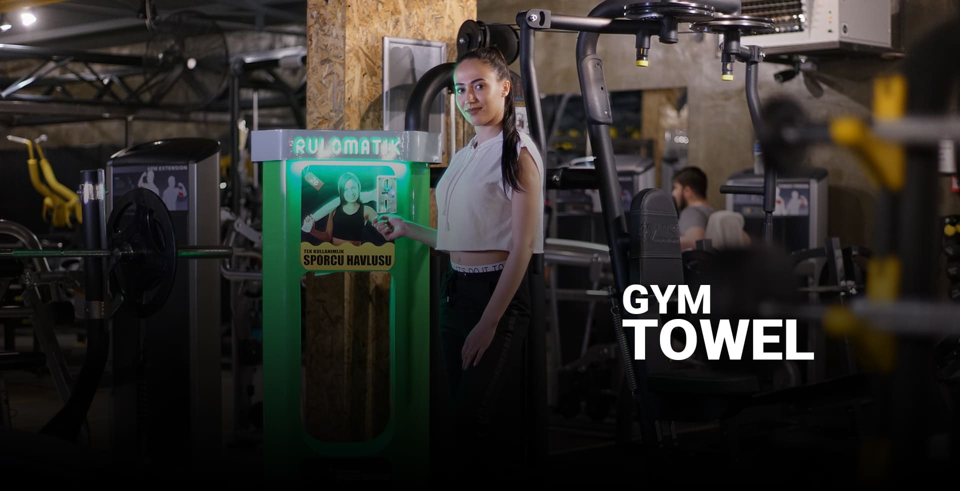 Rulomatik™ Car Drying Towel Vending Machine